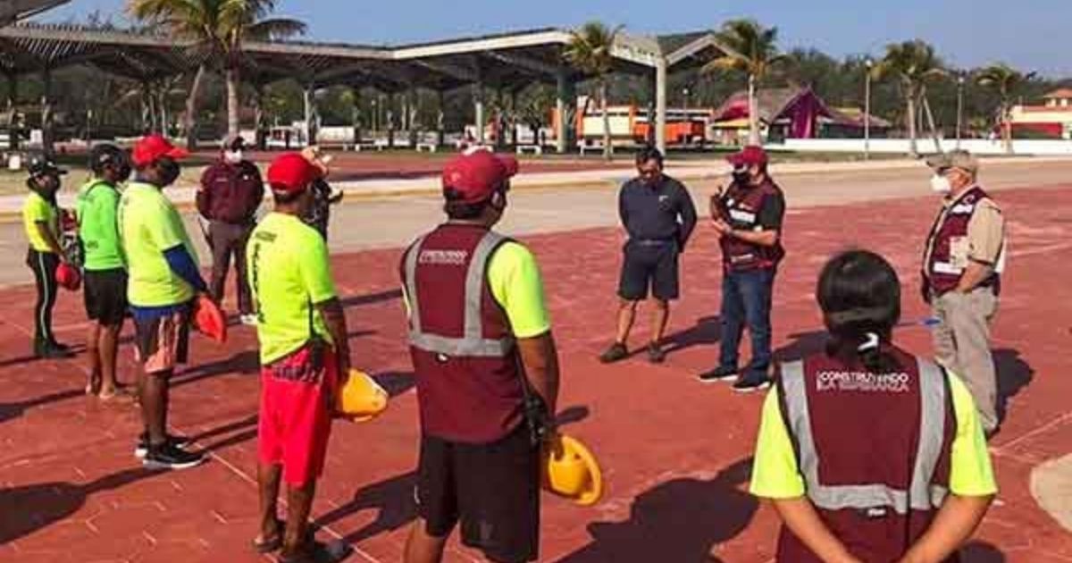 Refuerzan capacitación de salvavidas en Playa Miramar