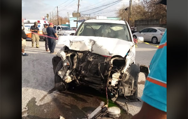 3 muertos y 5 heridos tras choque en Reynosa