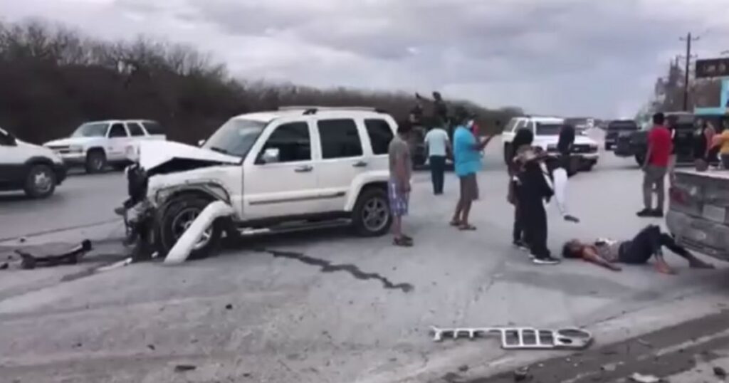 3 muertos y 5 heridos tras choque en Reynosa