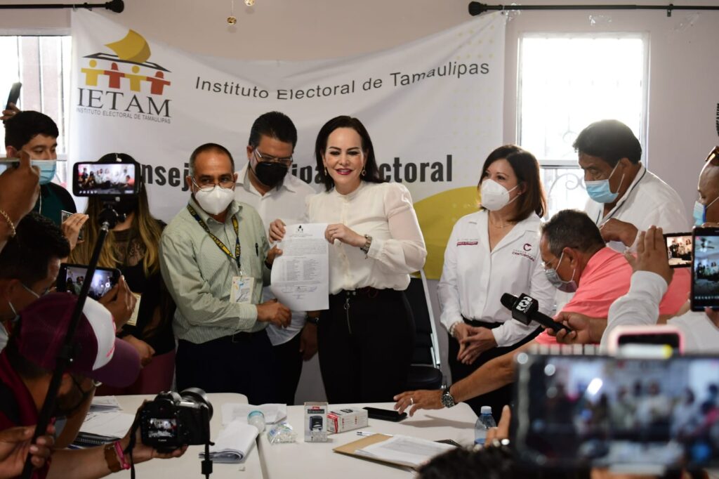 Oficializa el IETAM triunfo de Carmen Lilia Canturosas