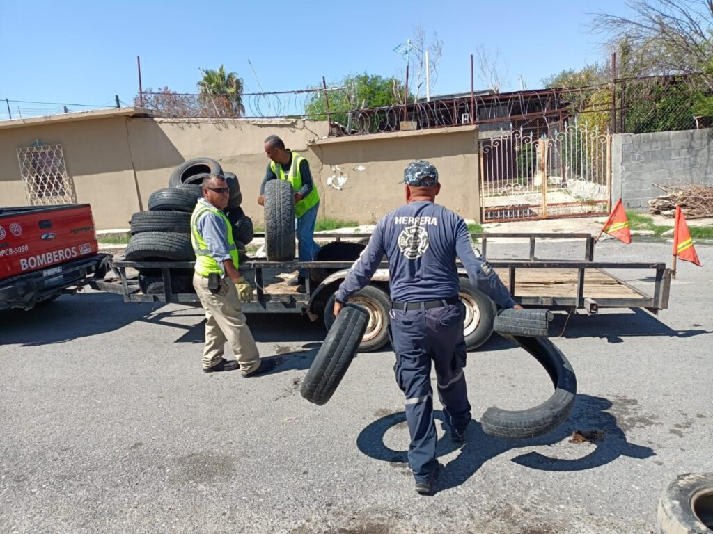 Recolecta Gobierno Municipal de Nuevo Laredo más de 5 mil neumáticos