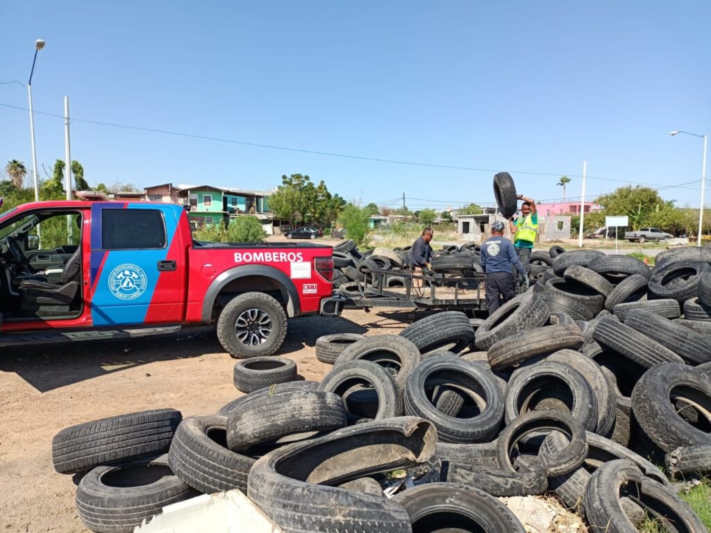 Recolecta Gobierno Municipal de Nuevo Laredo más de 5 mil neumáticos