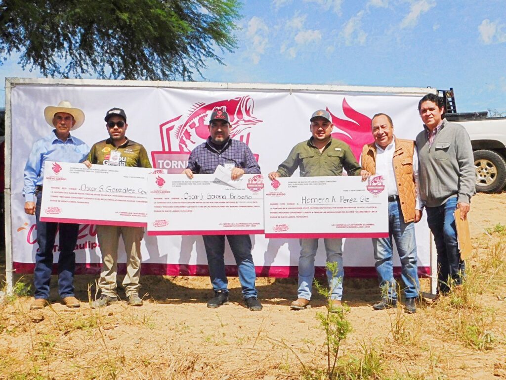 Premian a los ganadores del torneo de pesca de Nuevo Laredo