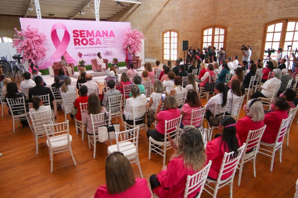 Refrenda Gobierno de Nuevo Laredo apoyo a mujeres en el Día Internacional de la Lucha contra el Cáncer