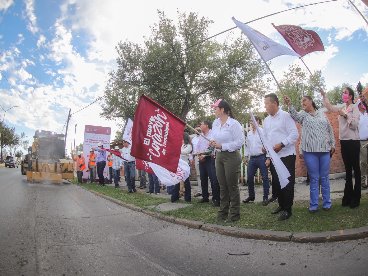 Inicia transformación de la Avenida César López de Lara en Nuevo Laredo