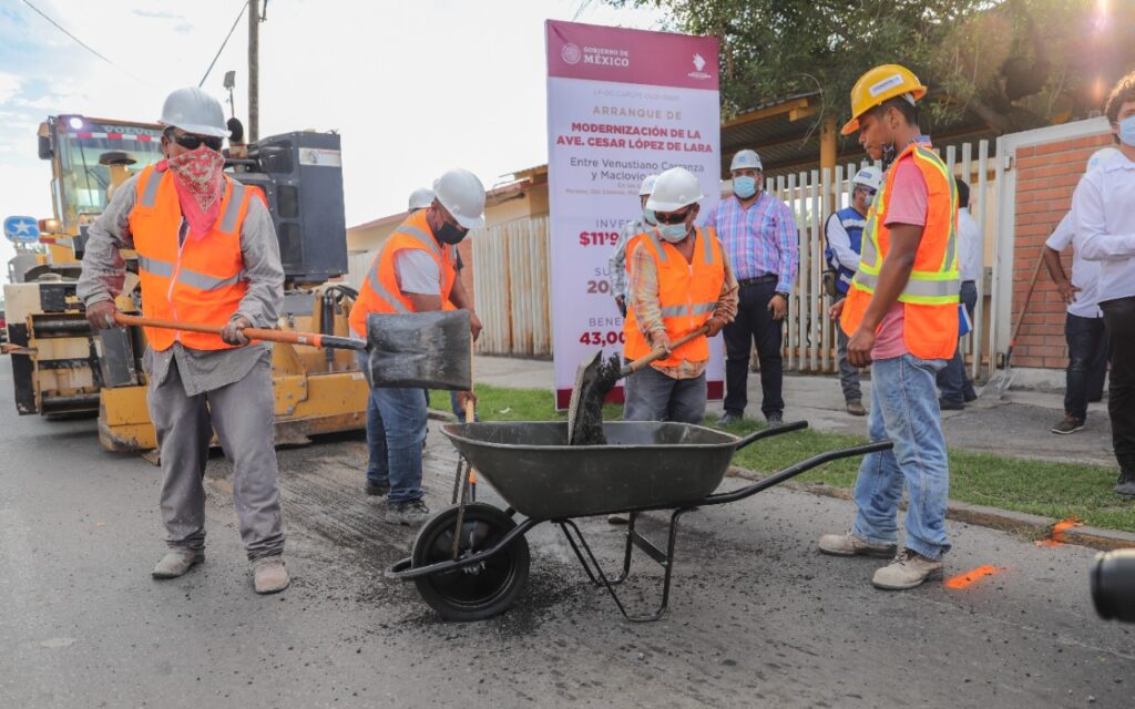 Inicia transformación de la Avenida César López de Lara en Nuevo Laredo