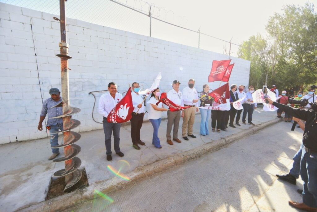 Arranca obra de alumbrado en Las Torres; beneficiará también a maquiladoras