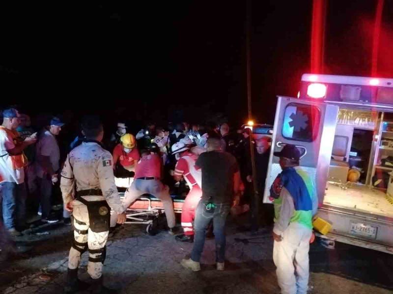 Fallecen dos elementos de la Guardia Nacional tras caer en un barranco en el Mante, Tamaulipas