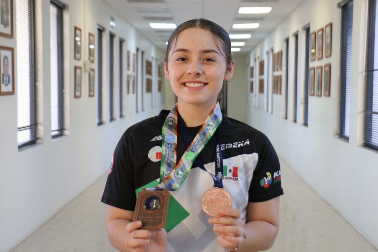 Impulsa gobierno de Nuevo Laredo a Yaneth Quiroz, rumbo al mundial de karate en Dubai