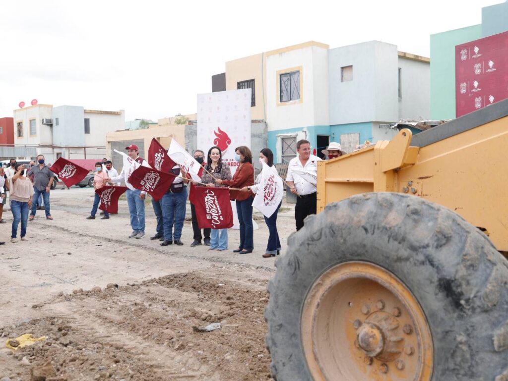 Arranca repavimentación en la colonia Olivos II en Nuevo Laredo