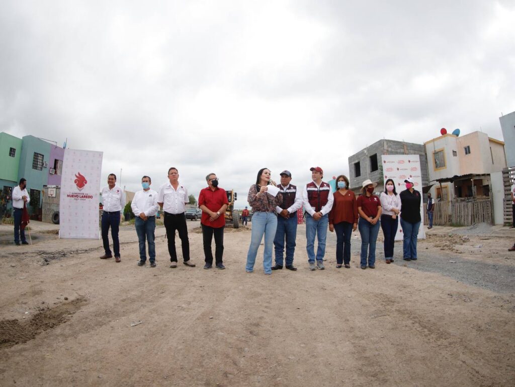 Arranca repavimentación en la colonia Olivos II en Nuevo Laredo