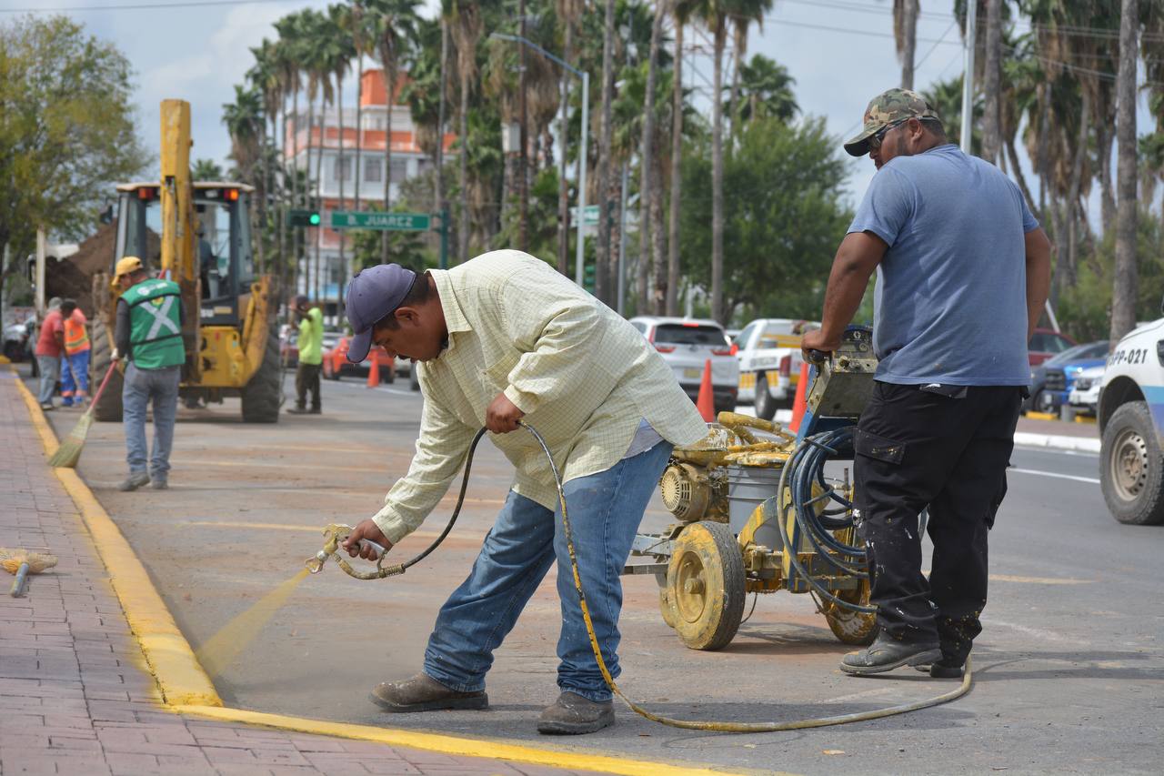 Gobierno de Nuevo Laredo libera espacios de estacionamiento para ciudadanos