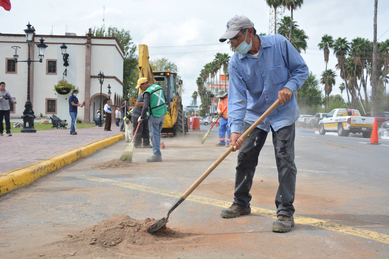 Gobierno de Nuevo Laredo libera espacios de estacionamiento para ciudadanos