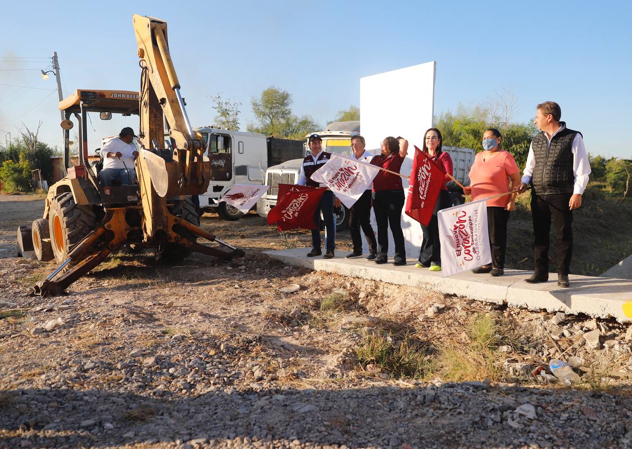 Transformarán la colonia Francisco Villa en Nuevo Laredo con inicio de tres pavimentaciones