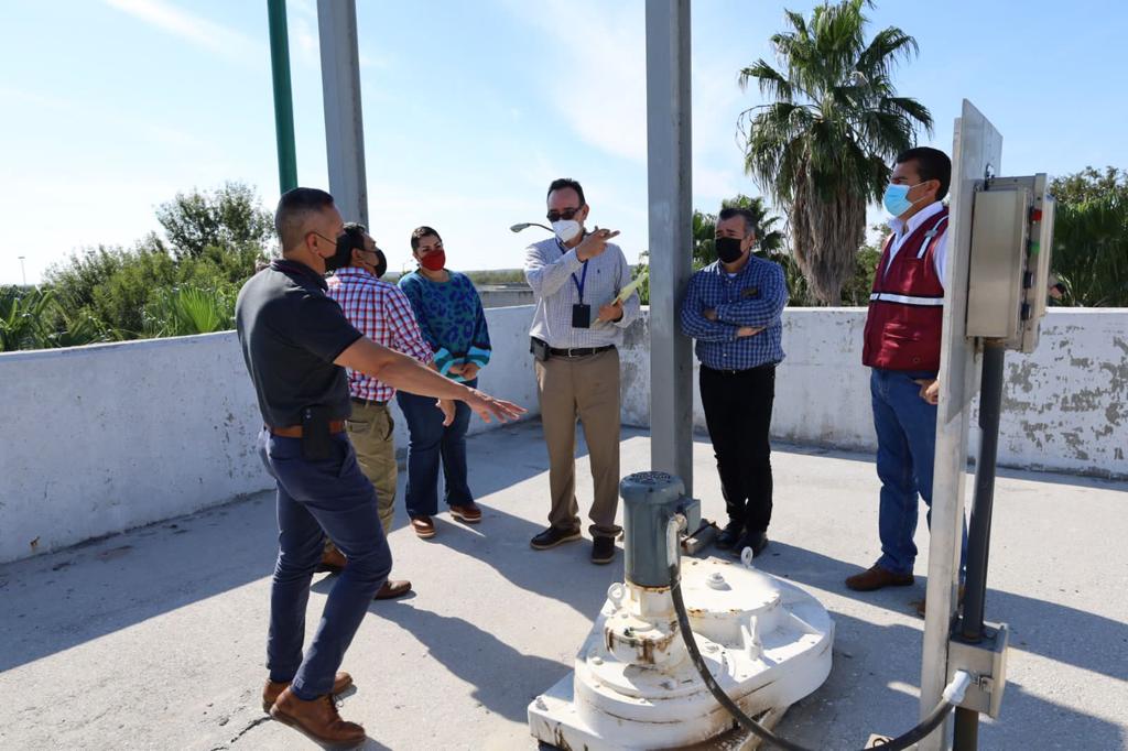 Recibe COMAPA Nuevo Laredo visita de Conagua y CILA a planta pitar