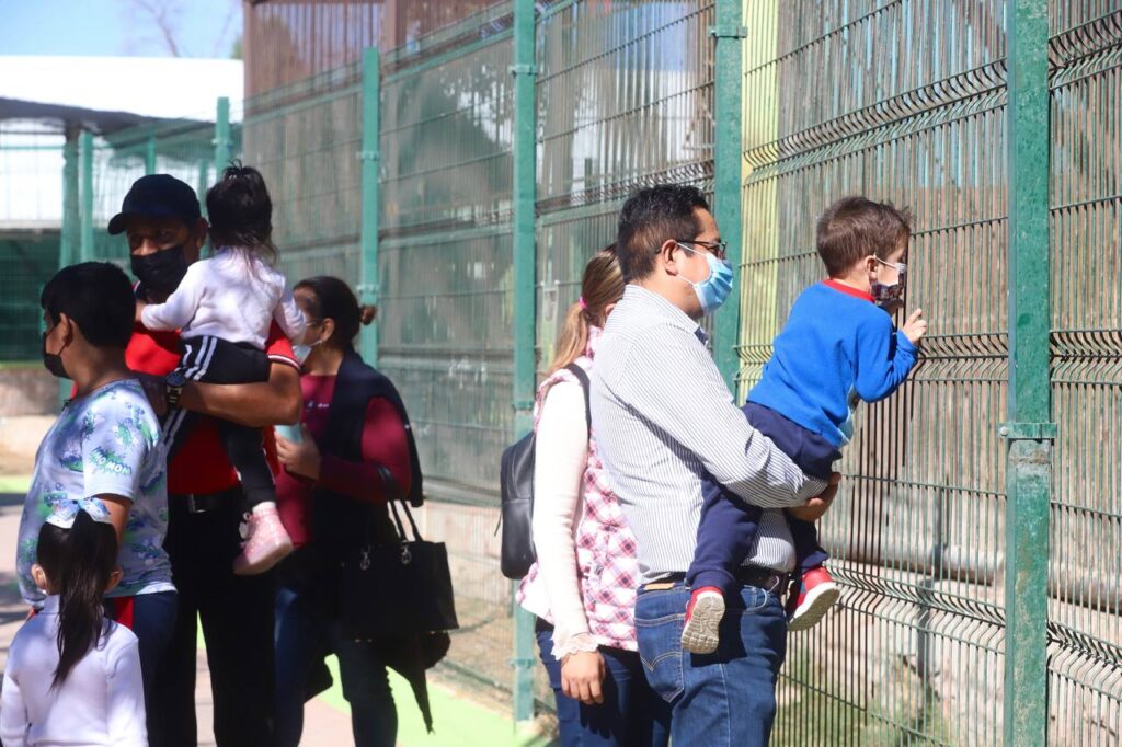 Ciudadanía disfruta del zoológico de Nuevo Laredo en su reapertura