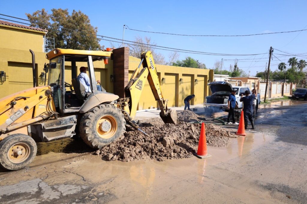 Sigue COMAPA Nuevo Laredo atendiendo reportes