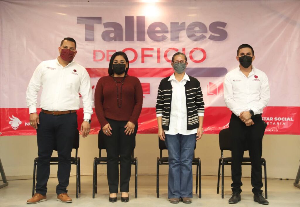 Inician talleres de oficio en Nuevo Laredo, beneficiarán a más de 500 ciudadanos