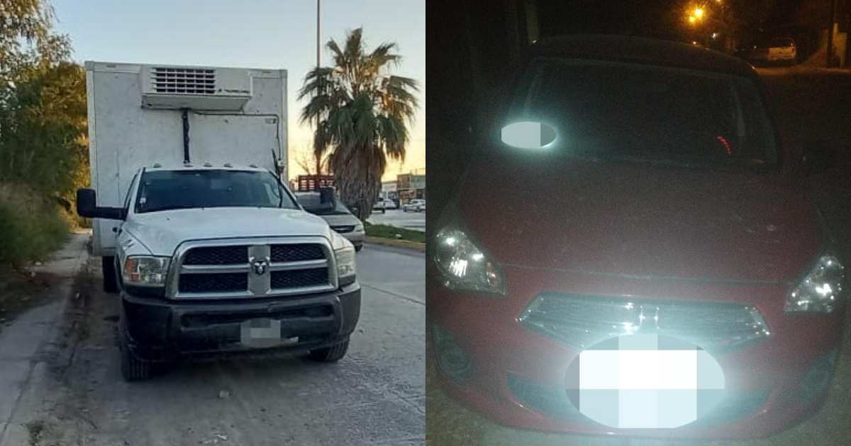 Recuperan dos vehículo con reporte de robo en Reynosa