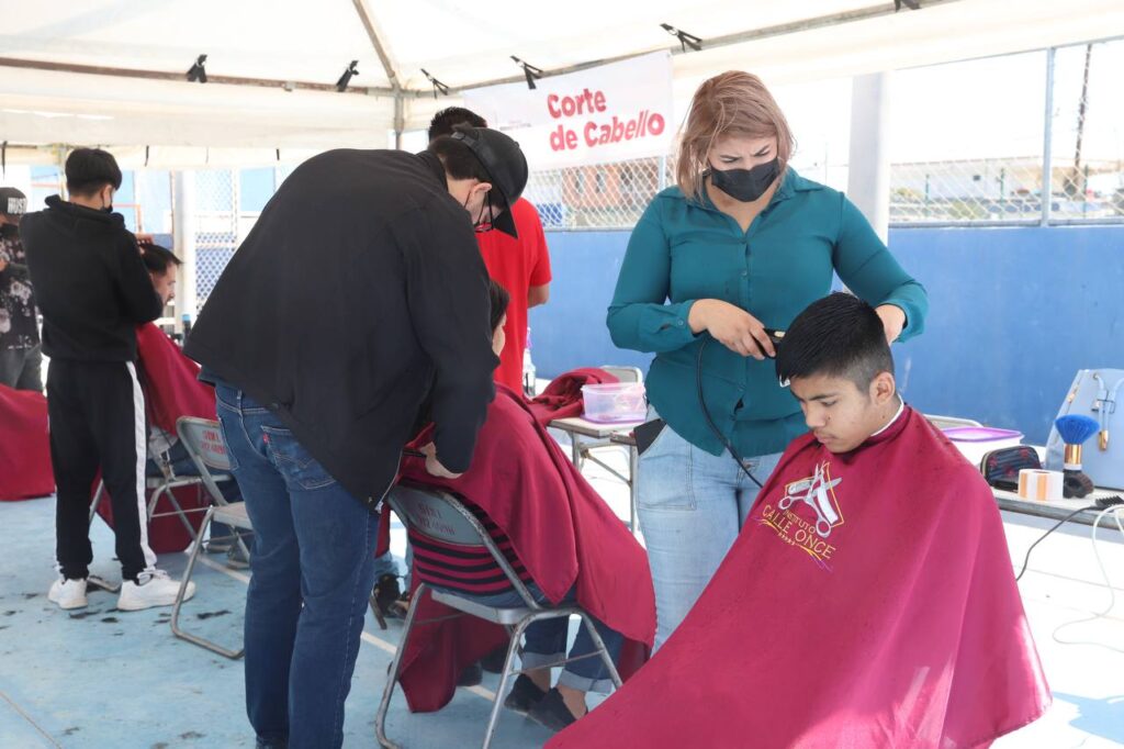 Brindan más de 300 servicios en la Brigada Médico Asistencial, en la colonia La Fe