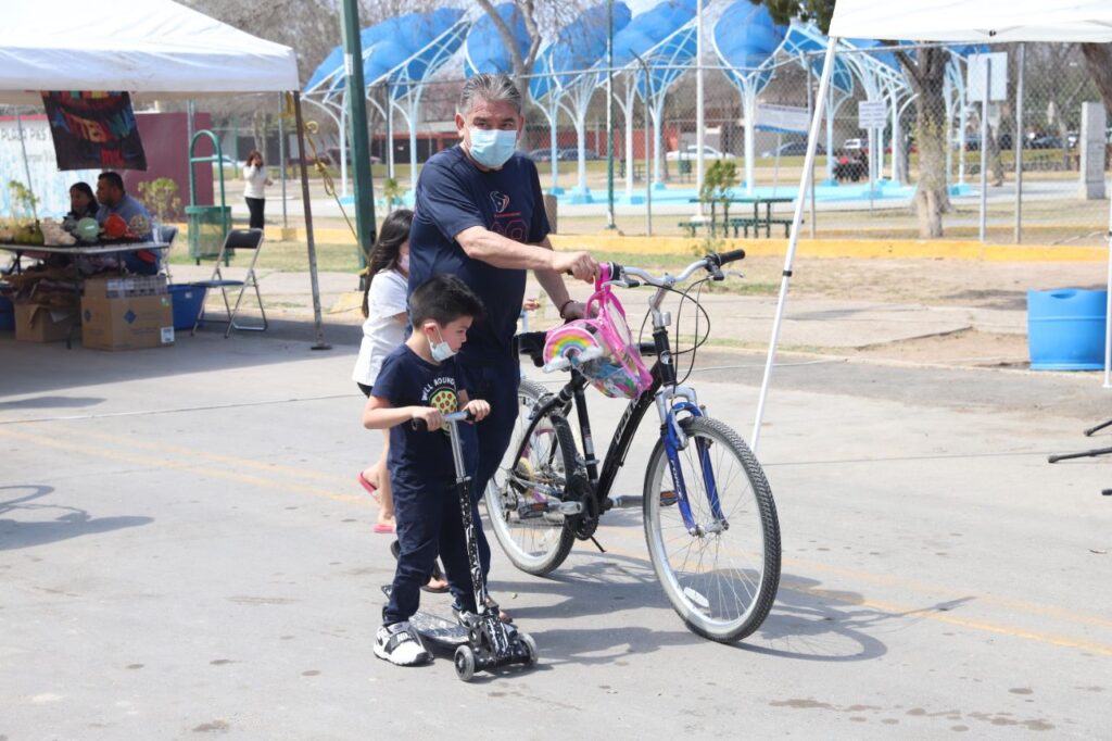 Rehabilitan espacios públicos por Día de Pascua en Nuevo Laredo