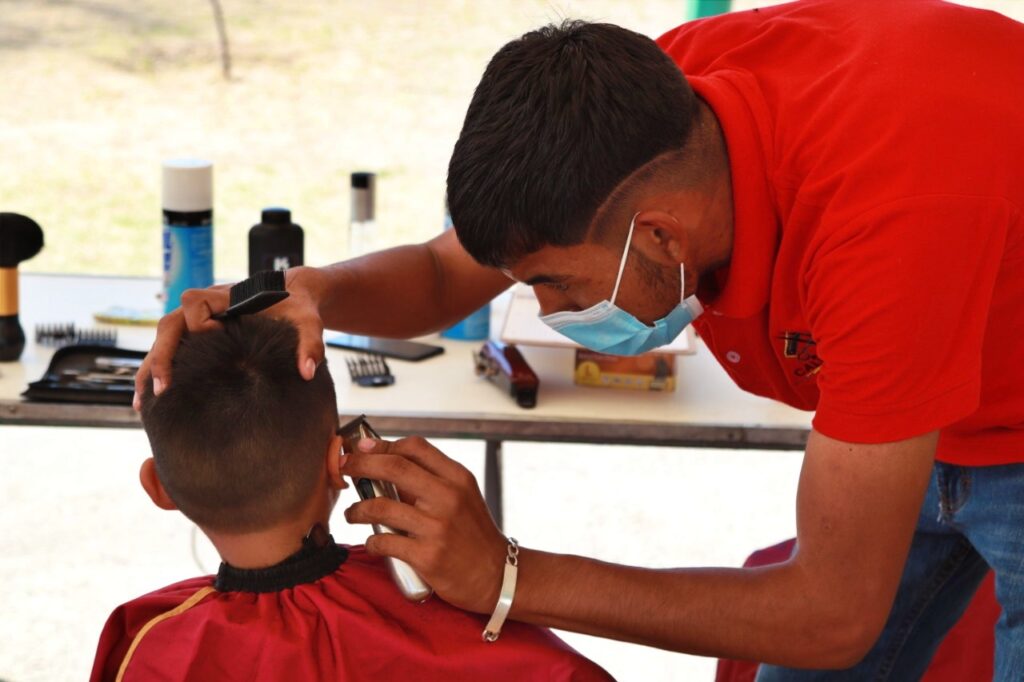 Realizan Brigada Médica en la Unidad Deportiva “Benito Juárez” en Nuevo Laredo