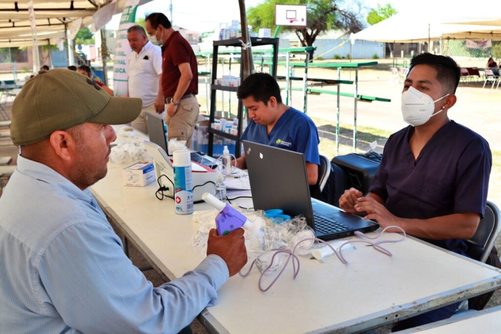 Realizan Brigada Médica en la Unidad Deportiva “Benito Juárez” en Nuevo Laredo