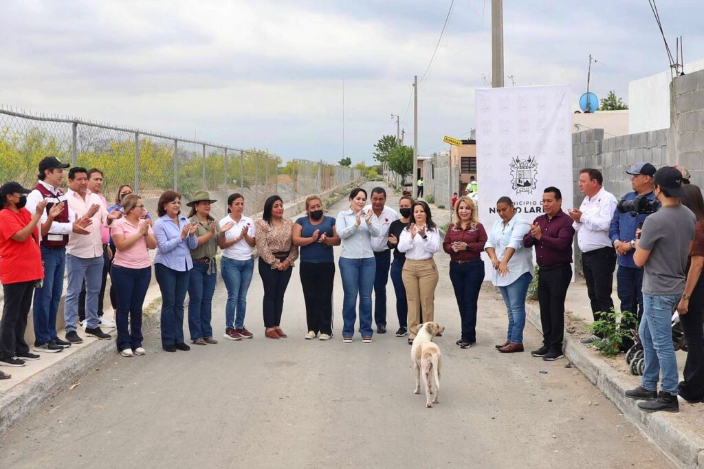 Entregan obras de rehabilitación del Subcolector La Joya en Nuevo Laredo