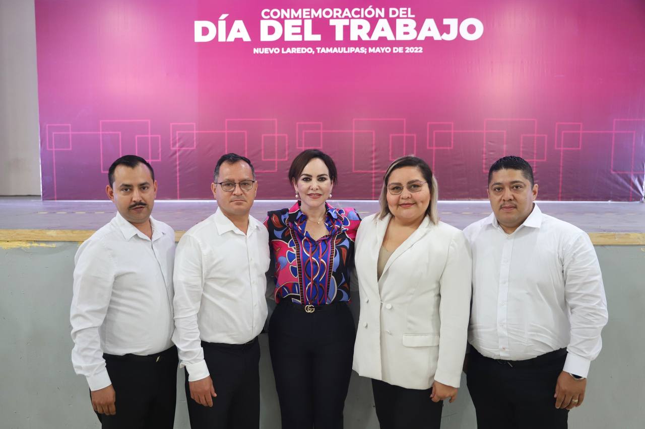 Conmemoran Día del Trabajo Gobierno de Nuevo Laredo y sindicatos