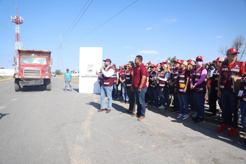 Realizan descacharrización para prevenir propagación del dengue en Nuevo Laredo