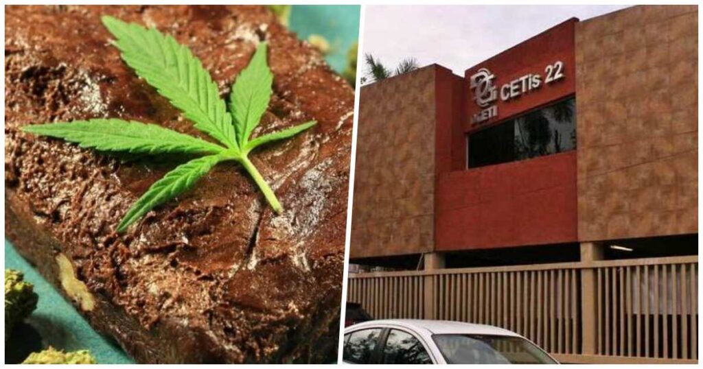 La expulsan del CETis 22 en Tampico por vender brownies con droga