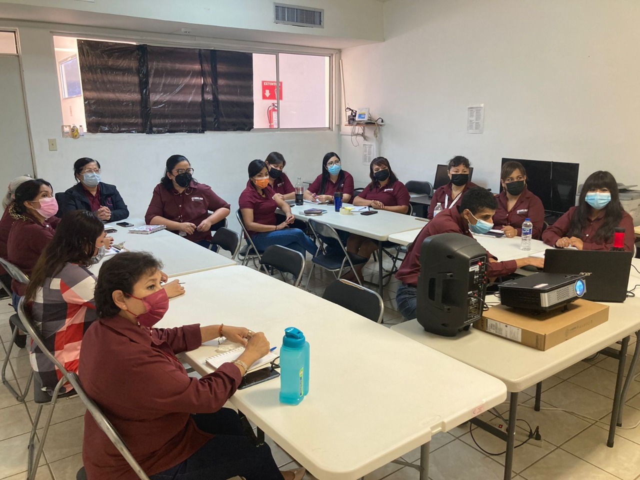 Personal de INMUJER Nuevo Laredo se actualiza en protocolos de primeros auxilios psicológicos