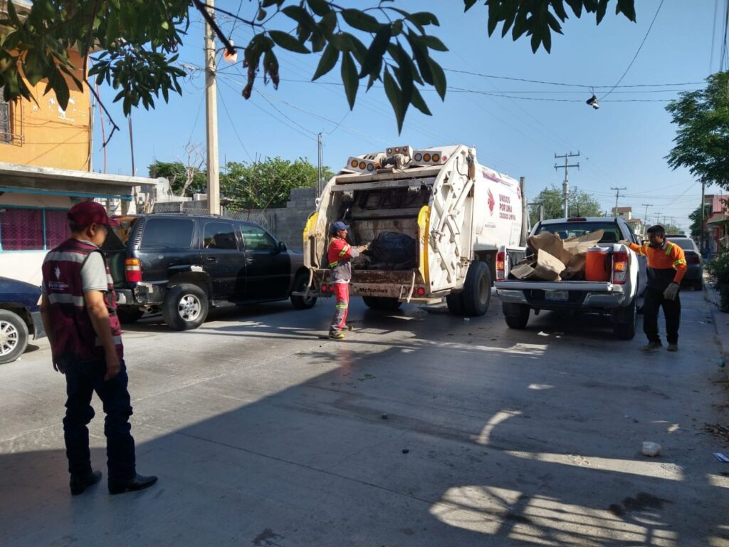 Gobierno de Nuevo Laredo pone en marcha campaña para limpiar colonias