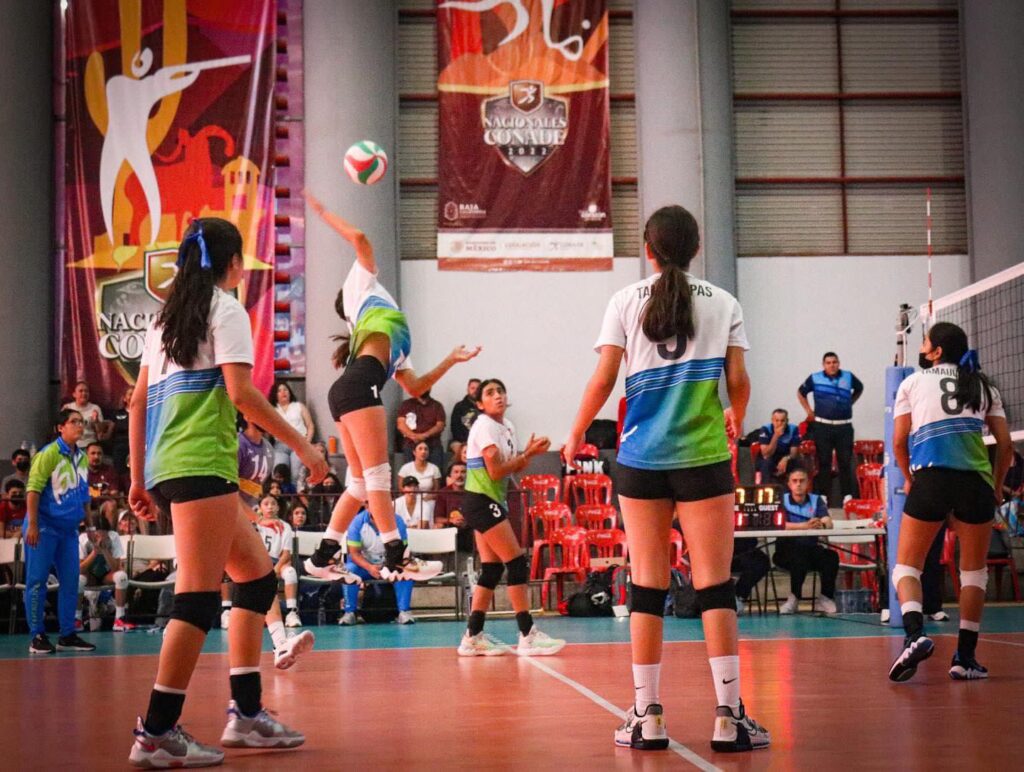 Selección de Tamaulipas de Voleibol se lleva el oro