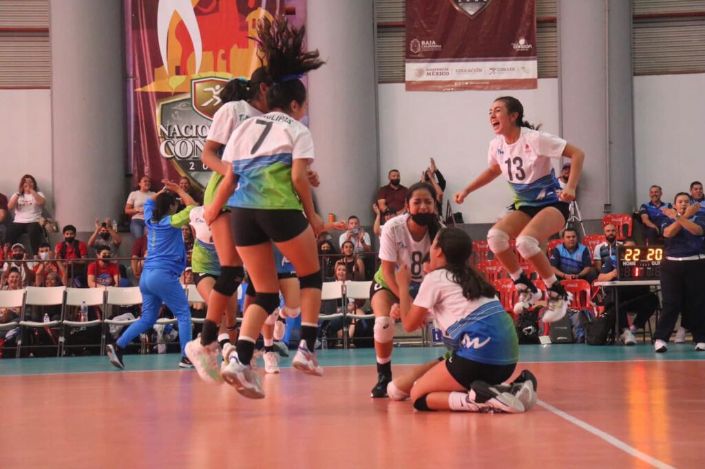 Selección de Tamaulipas de Voleibol se lleva el oro