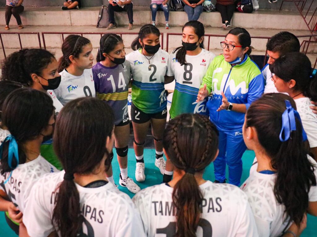 Selección de Tamaulipas de Voleibol se lleva el oro