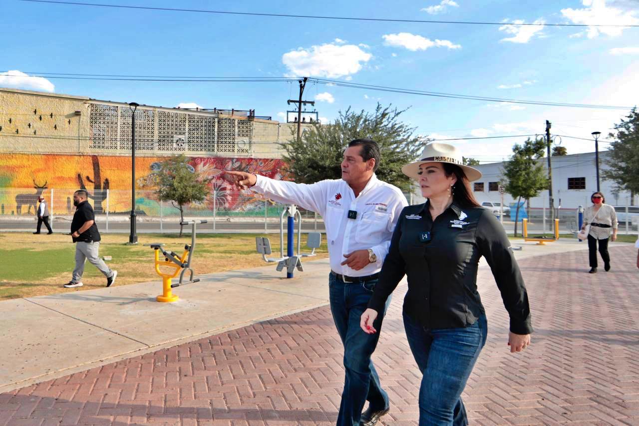 Rescata Gobierno de Nuevo Laredo la Plaza Simón Bolívar