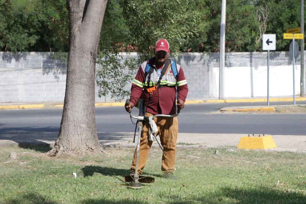 Gobierno Municipal cambia imagen de Nuevo Laredo con mega cuadrilla de servicios públicos