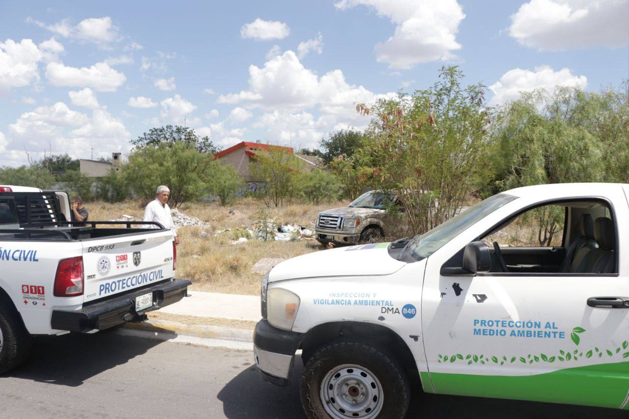 Aplican multas por tirar basura en lugares prohibidos en Nuevo Laredo