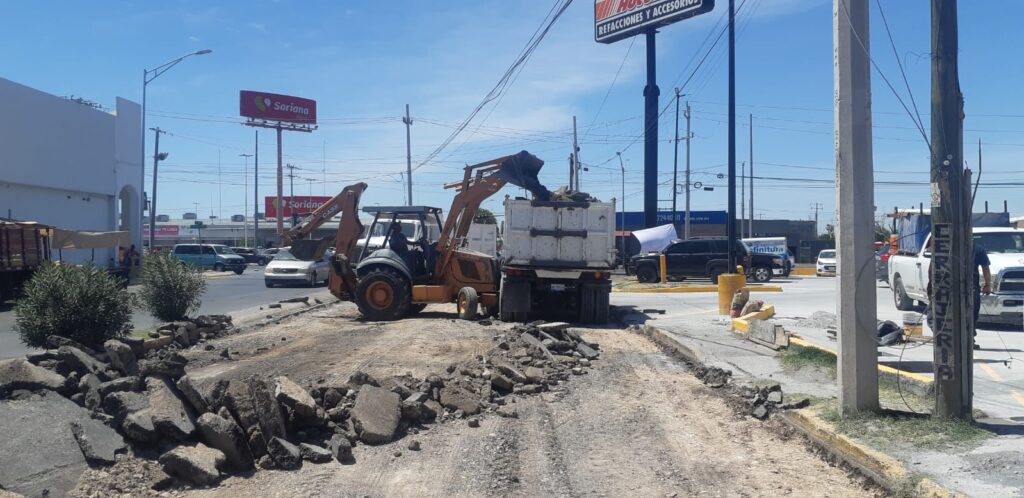 Cerrarán hasta el 25 de agosto la avenida Tecnológico en Nuevo Laredo