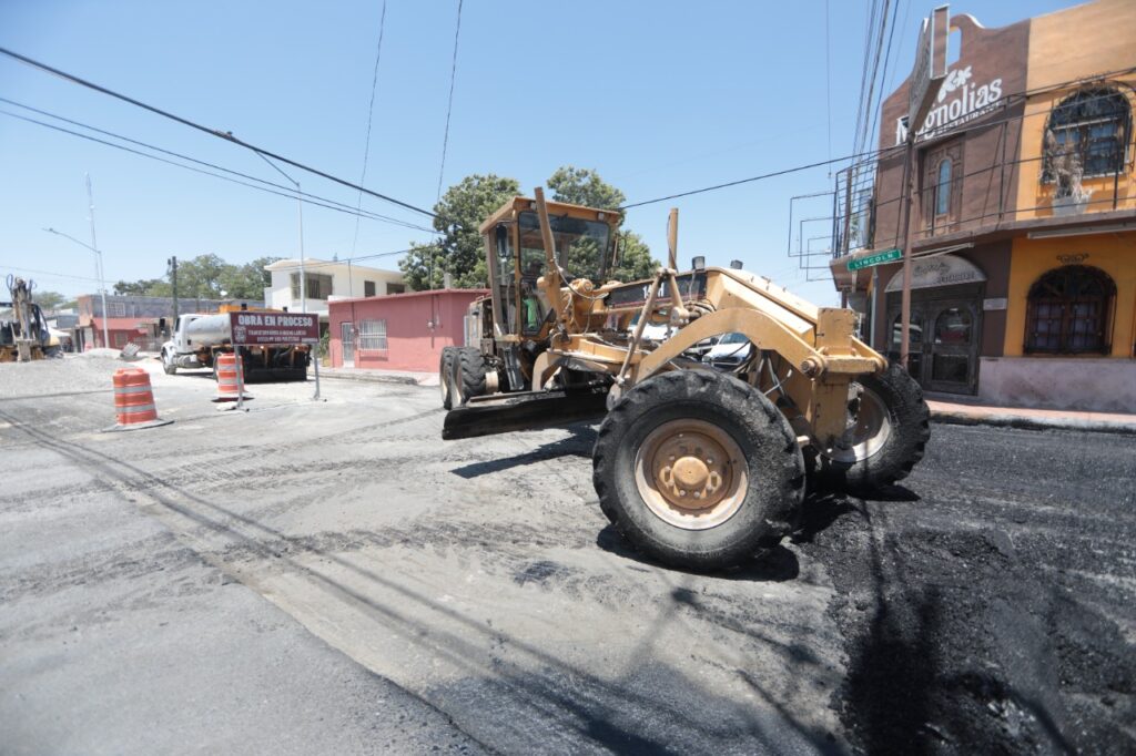 Avanza Gobierno de Nuevo Laredo en la pavimentación, recarpeteo y repavimentación de 600 cuadras