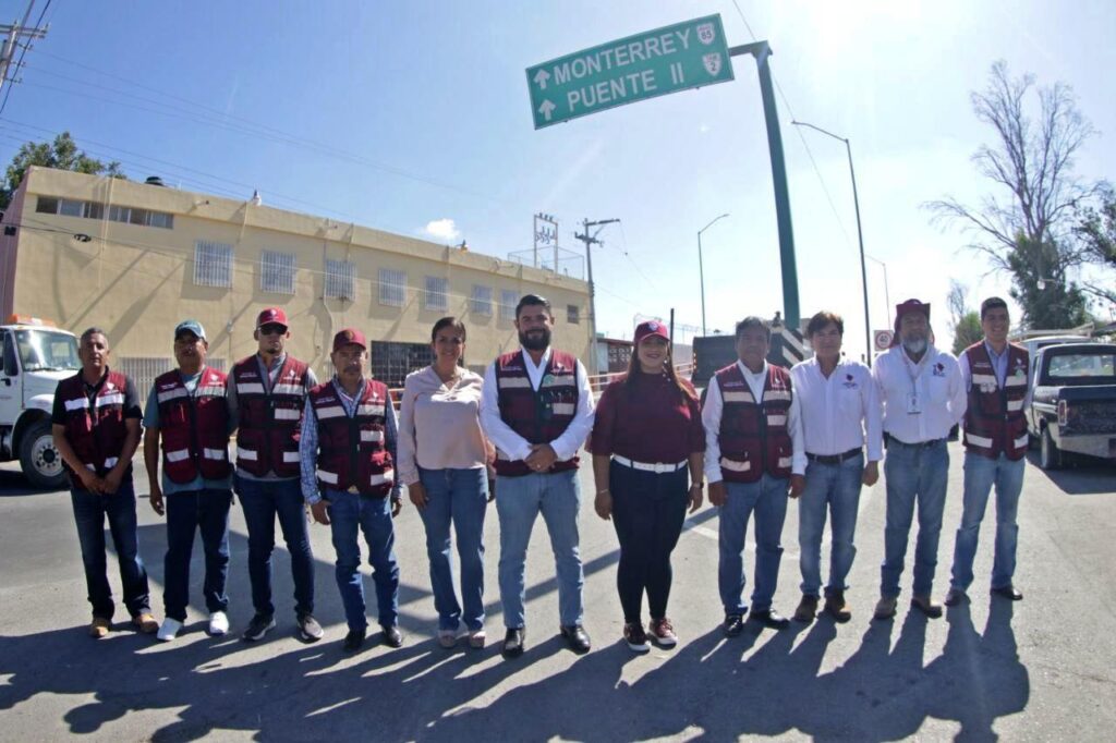 Gobierno de Nuevo Laredo brinda mantenimiento a puentes con programa de atención focalizada