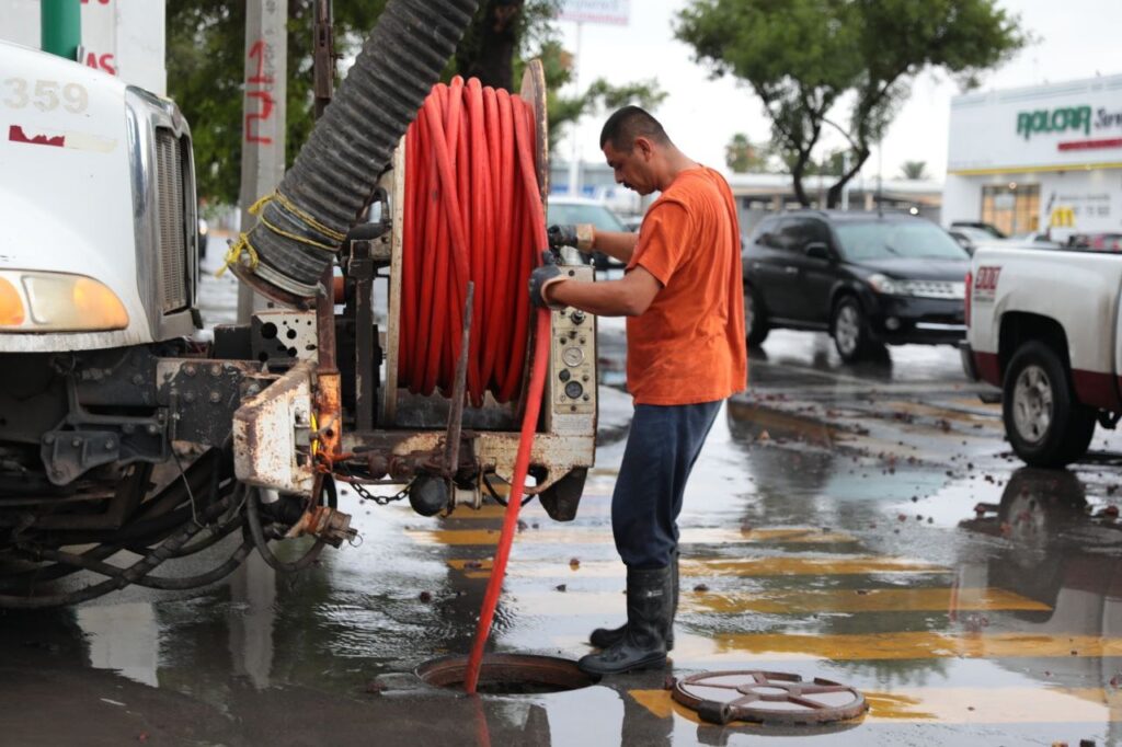 Brinda Gobierno de Nuevo Laredo respuesta inmediata ante lluvia torrencial