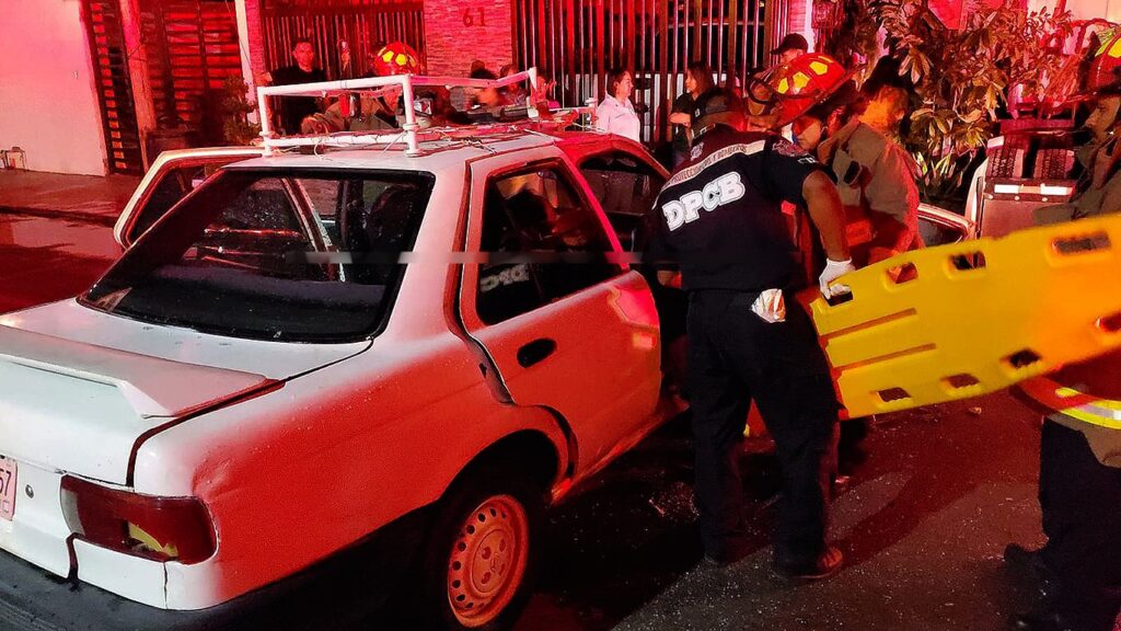 Fuerte encontronazo en Nuevo Laredo deja una mujer lesionada