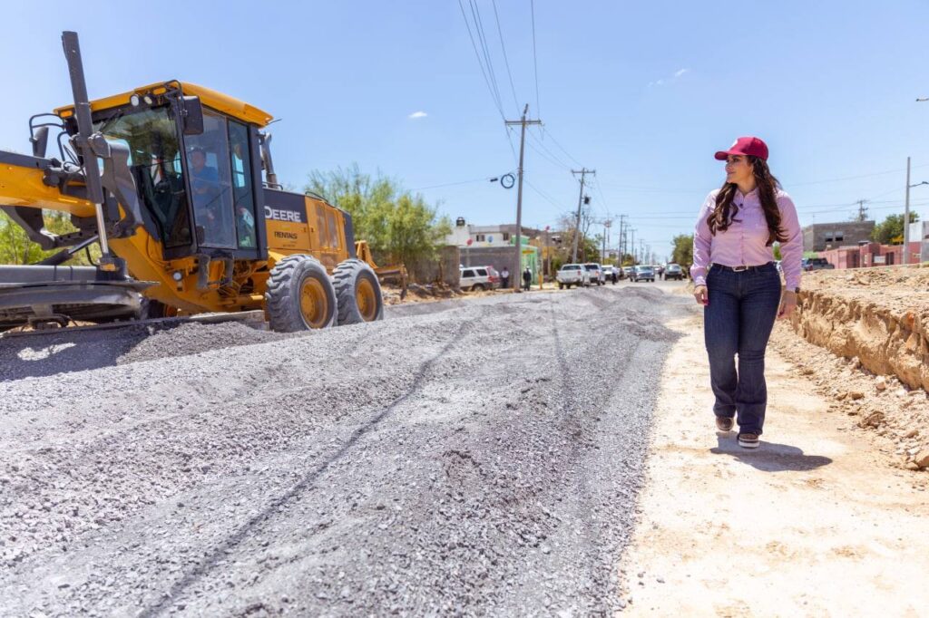 Avanza construcción de 144 obras a lo largo de Nuevo Laredo