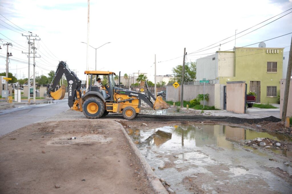 Gobierno del Estado abandona obras de infraestructura vial en Nuevo Laredo