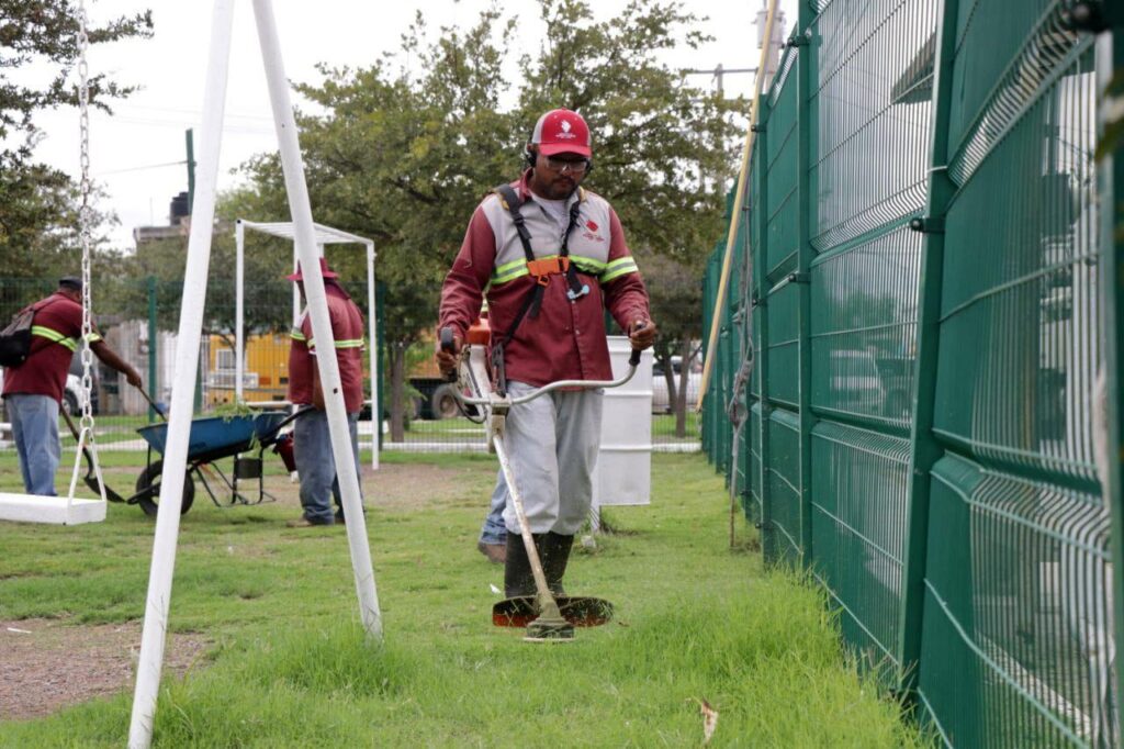 Transforman imagen urbana de Nuevo Laredo con cuadrillas de atención focalizada