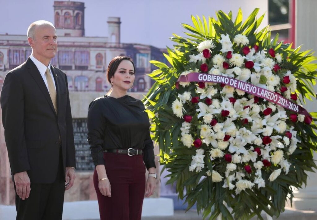 Conmemoran 175 aniversario de la gesta heroica de los Niños Héroes en Nuevo Laredo