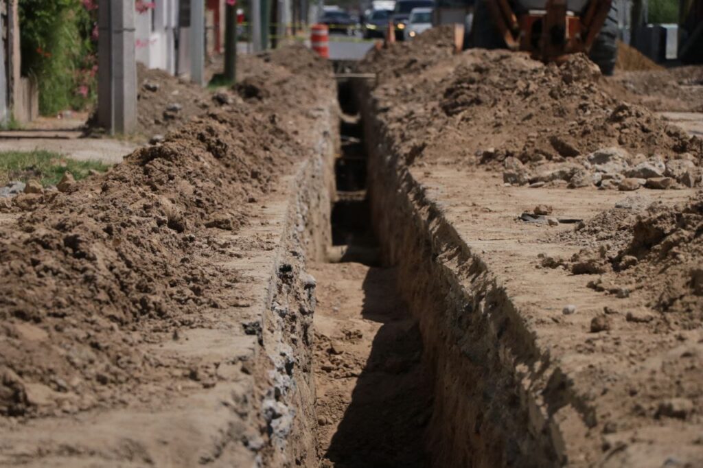 Rehabilita Gobierno de Nuevo Laredo tuberías y colectores para evitar que colapsen