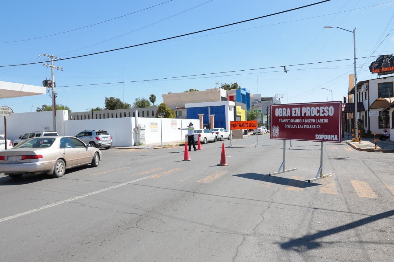 Rehabilita Gobierno de Nuevo Laredo tubería de agua y drenaje en la colonia Guerrero